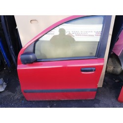 Fiat Panda II 03- drzwi przednie lewe czerwone