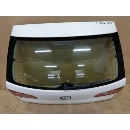 Seat Ibiza III 6L 02- tylna klapa bagażnika biała